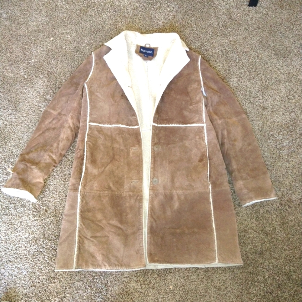 Hand Stitched Leather Coat